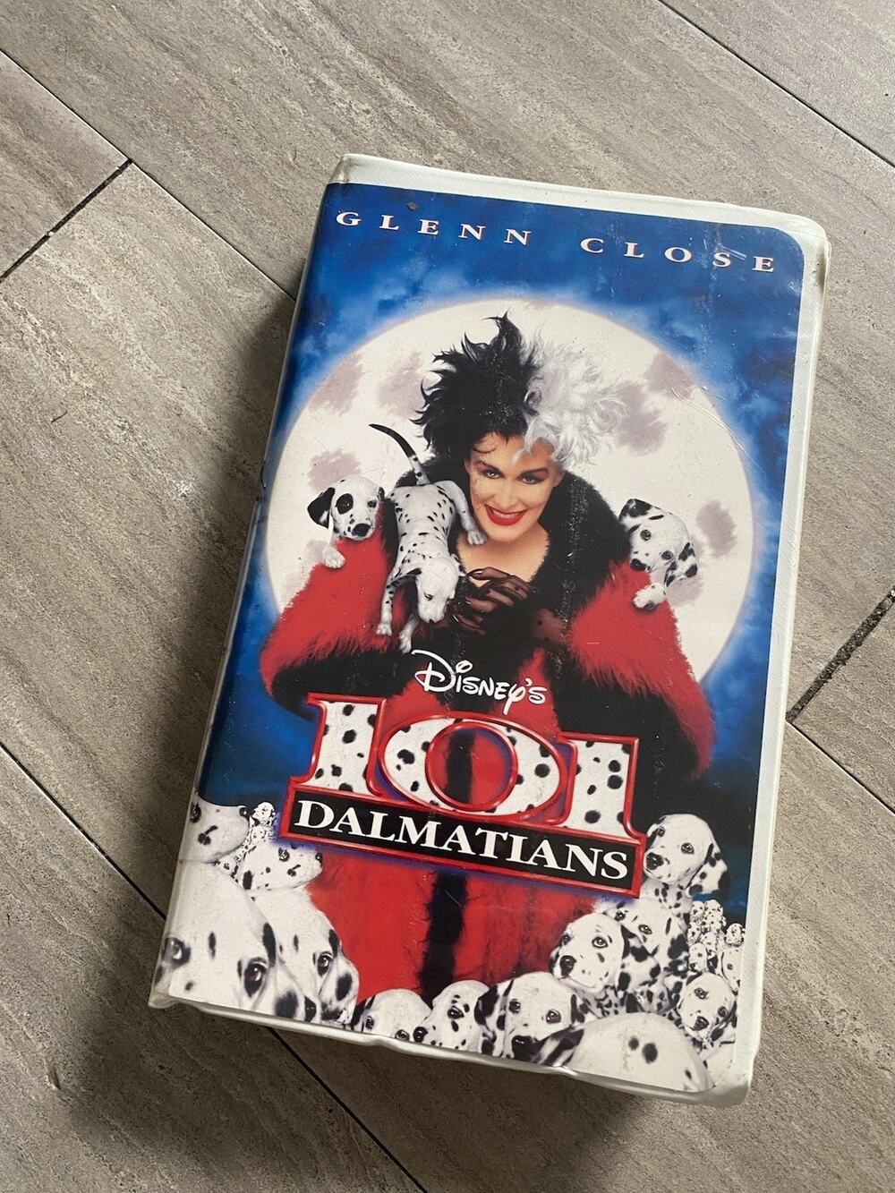 Walt Disney Vintage 101 Dalmatians VHS tape